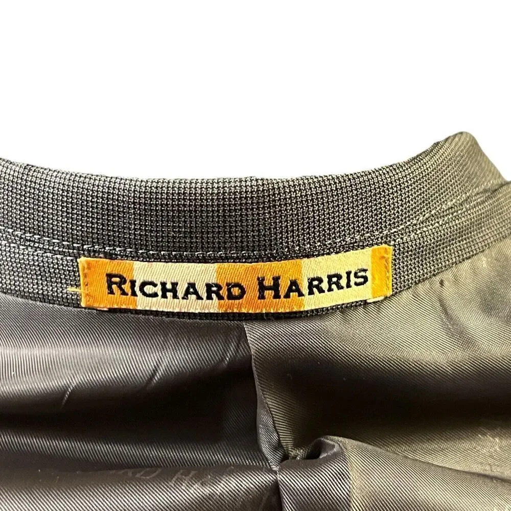 Richard Harris Sport Coat Jacket 2-Button Wool 40R‎ Ventless Lined Workingcore